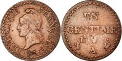 World Coins - Coin, France, Dupré, Centime, 1798, Paris, , Bronze, KM:646