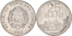 World Coins - Coin, Romania, 25 Bani, 1960, , Nickel Clad Steel, KM:88