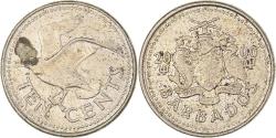 World Coins - Coin, Barbados, 10 Cents, 2000