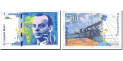 World Coins - France, 50 Francs, St Exupéry, 1992, EF(40-45), KM:157a
