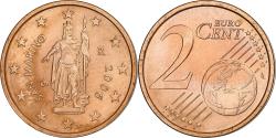 World Coins - San Marino, 2 Euro Cent, 2006, Rome, Copper Plated Steel, , KM:441