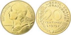 World Coins - France, 20 Centimes, Marianne, 1979, Pessac, Aluminum-Bronze, , KM:930
