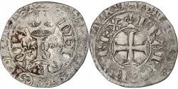 World Coins - France, Charles V, Blanc au K, 1365-1380, Billon, , Duplessy:363