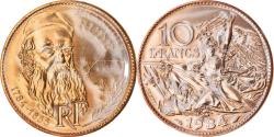 World Coins - Coin, France, François Rude, 10 Francs, 1984, Paris, FDC,