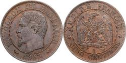 World Coins - France, Napoleon III, 5 Centimes, 1853, Paris, Bronze, , Gadoury:152