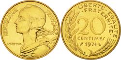 World Coins - Coin, France, Marianne, 20 Centimes, 1971, Paris, , Aluminum-Bronze