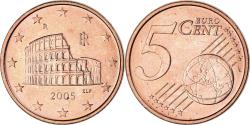 World Coins - Italy, 5 Euro Cent, 2005, Rome, , Copper Plated Steel, KM:212