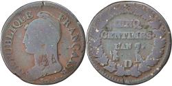 World Coins - Coin, France, Dupré, 5 Centimes, 1798, Lyon, , Bronze, KM:640.5