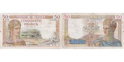 World Coins - France, 50 Francs, Cérès, 1939, S.11754, VF(30-35), Fayette:18.36, KM:85b