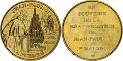World Coins - France, Token, Béatification du Pape Jean-Paul II, 2004, Copper-nickel
