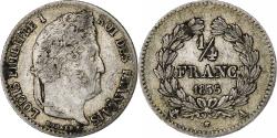 World Coins - France, 1/4 Franc, Louis-Philippe, 1835, Paris, Silver, , KM:740.1