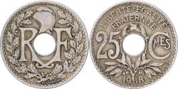 World Coins - Coin, France, Lindauer, 25 Centimes, 1918, , Copper-nickel, KM:867a