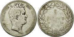 World Coins - Coin, France, Louis-Philippe, 5 Francs, 1831, Bordeaux, , Silver