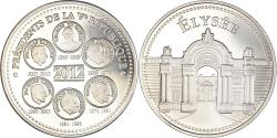 World Coins - France, Medal, Présidents de la Vème République, Elysée, 2012,