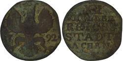 World Coins - German States, City of Aachen, 12 Heller, 1792, Bronze,
