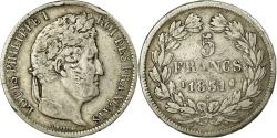 World Coins - Coin, France, Louis-Philippe, 5 Francs, 1831, Limoges, , Silver