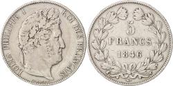 World Coins - Coin, France, Louis-Philippe, 5 Francs, 1846, Lille, , Silver