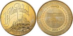 World Coins - France, Token, Le Mont-Saint-Michel - La mère Poulard n°1, 2012, Copper-nickel