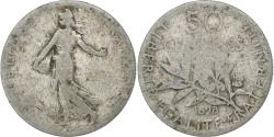 World Coins - France, 50 Centimes, Semeuse, 1898, Paris, Silver, , Gadoury:420, KM:854