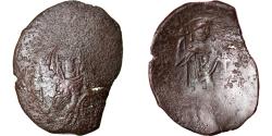 Ancient Coins - Coin, Isaac II Angelos, Aspron trachy, 1185-1195, Constantinople,