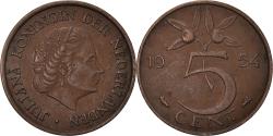 World Coins - Coin, Netherlands, Juliana, 5 Cents, 1954, , Bronze, KM:181