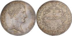 World Coins - France, Napoleon I, 5 Francs, AN 14, Paris, Silver, , Gadoury:580