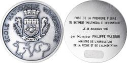 World Coins - France, Medal, Ecole Nationale Vétérinaire, Nantes, Philippe Vasseur, 1996