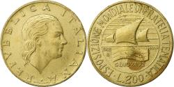 World Coins - Italy, 200 Lire, 1992, Rome, Aluminum-Bronze, , KM:151