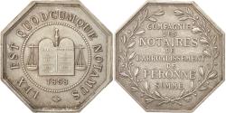 World Coins - France, Token, Notary, 1858, , Silver, Lerouge:326