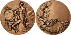 World Coins - France, Medal, The Fifth Republic, Arts & Culture, Baudichon, , Bronze