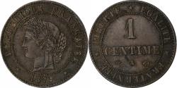 World Coins - France, Centime, Cérès, 1879, Paris, Bronze, , Gadoury:88, KM:826.1