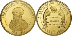 World Coins - France, Medal, Révolution Française, Maximilien de Robespierre, Copper-Nickel