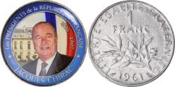 World Coins - Coin, France, Jacques Chirac, Franc, 1961, unofficial private coin,