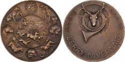 World Coins - France, Medal, Société Canine Berry-Nivernais, n.d., Bronze,