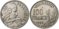 World Coins - France, 100 Francs, Cochet, 1955, Copper-nickel, , KM:919.1