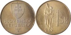 World Coins - Coin, Slovakia, Koruna, 2007