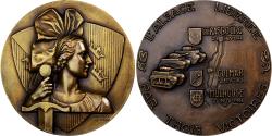 World Coins - France, Medal, L'Alsace libérée par trois victoires, MDP, Bronze, Guiraud