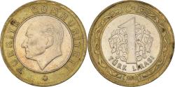 World Coins - Coin, Turkey, Lira, 2013, , Bi-Metallic, KM:1244