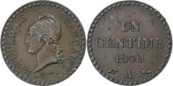 World Coins - France, Centime, Dupré, 1849, Paris, Bronze, , Gadoury:84, KM:754