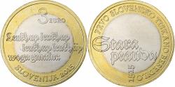World Coins - Slovenia, 3 Euro, Stara Prauba 1515, 2015, Bi-Metallic,