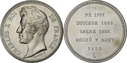 World Coins - France, Medal, Roi de France, Charles X, Copper-nickel, Piéfort,