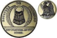 World Coins - France, Medal, Napoleon Ier , Bataille de Marengo, Denon, Restrike,