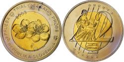 World Coins - Slovenia, 2 Euro, unofficial private coin, 2003, Copper Plated Steel,