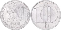 World Coins - Coin, Czechoslovakia, 10 Haleru, 1981