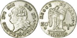 World Coins - Coin, France, 30 sols françois, 30 Sols, 1792, Limoges, , Silver
