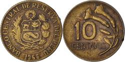 World Coins - Coin, Peru, 10 Centavos, 1966