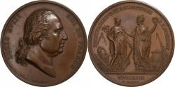 World Coins - France, Medal, Louis XVIII, Encouragements et Récompenses à l'Industrie, 1823
