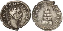 Ancient Coins - Coin, Antoninus Pius, Denarius, Rome, , Silver, RIC:438