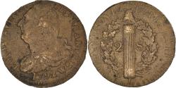 World Coins - Coin, France, Louis XVI, 2 sols françois, 2 Sols, 1792, Lille,