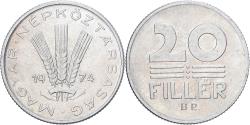 World Coins - Hungary, 20 Fillér, 1974, Budapest, Aluminum, , KM:573